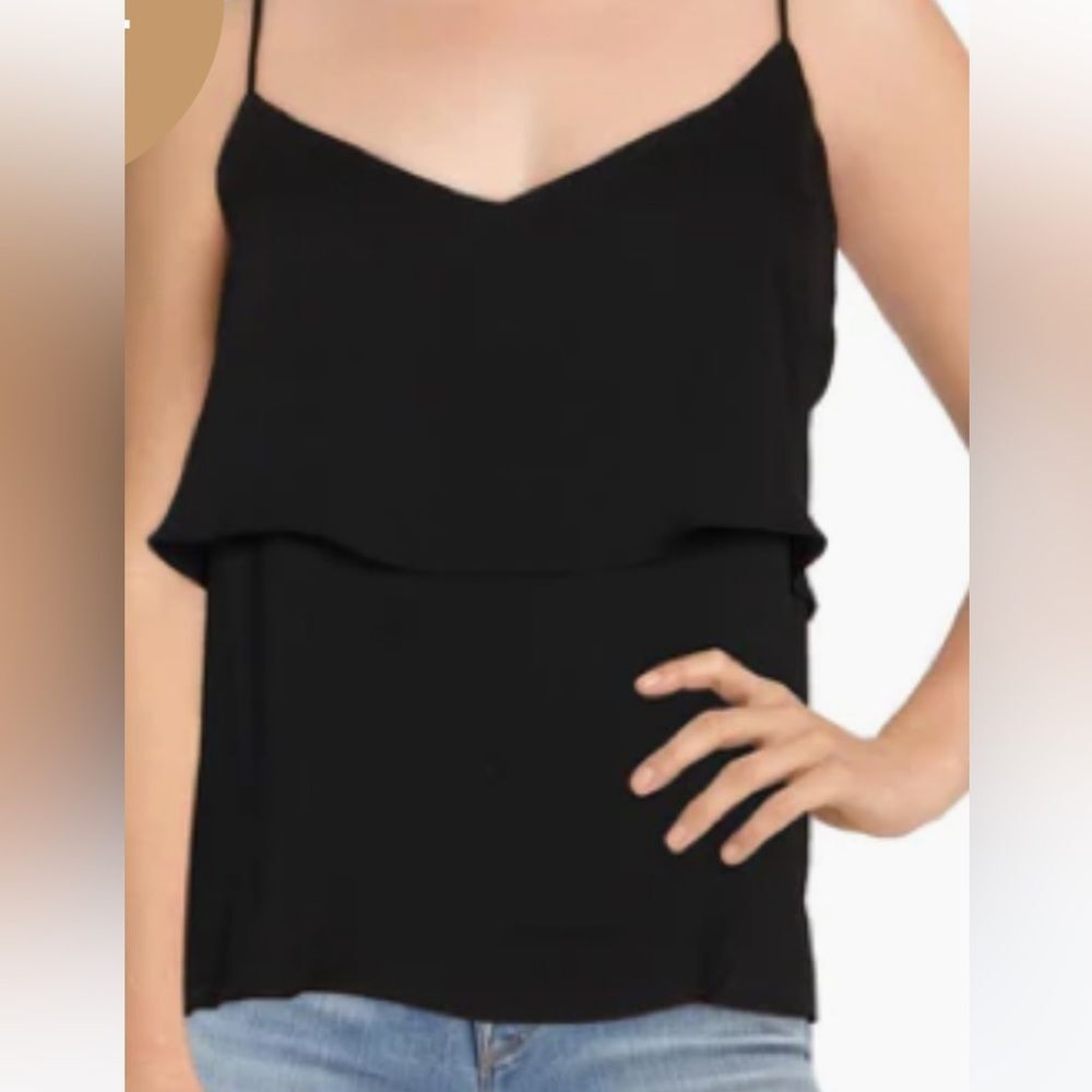 Naked Zebra Tiered Tank Top